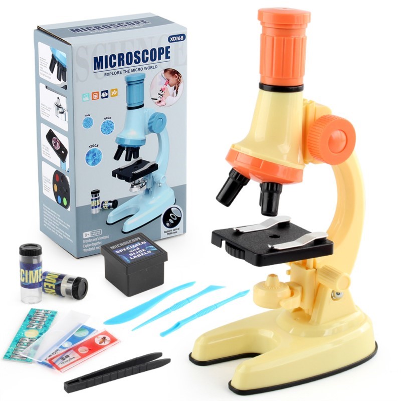 Education Kids Definition - Microscopio scientifico per bambini con luce