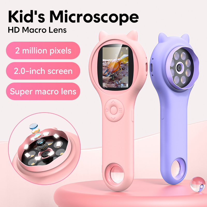 Education Kids Definition - Microscopio ottico per bambini 200 Megapixel