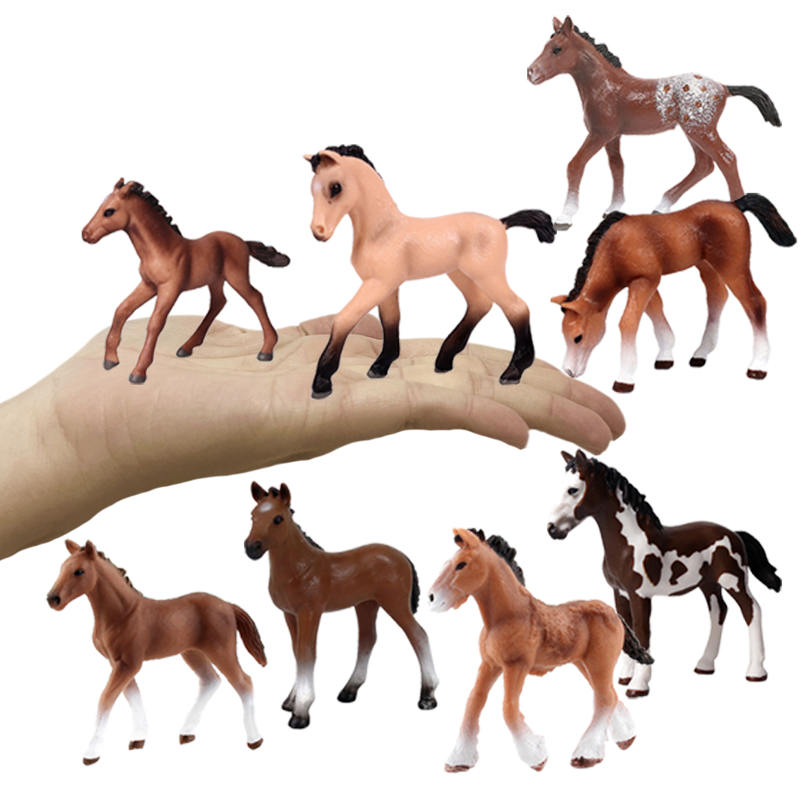Statuette di Cavalli, Animali  - Kids Education Material recensione e prezzo