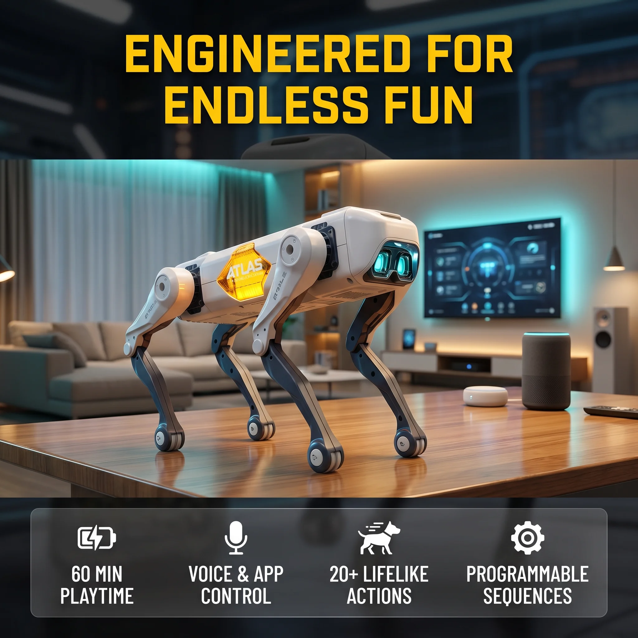 Cane Robot Intelligente AI, Co - Kids Education Material recensione e prezzo