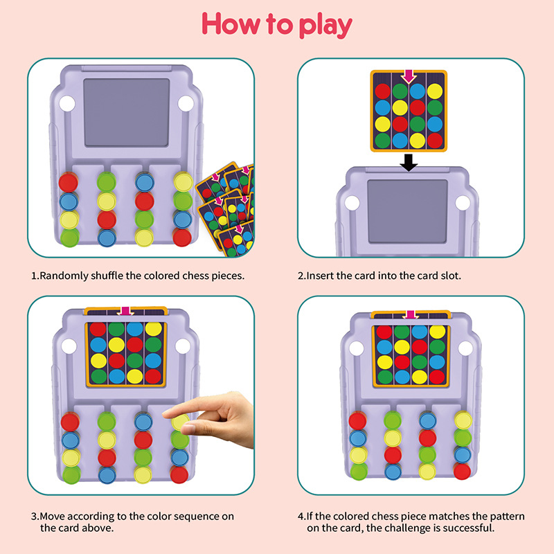 Gioco del Tris a Quattro Color - Kids Education Material recensione e prezzo